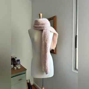 Anthropologie pink scarf